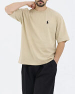 تی شرت یقه گرد آستین کوتاه بیسیک مردانه 1725 - Image 2