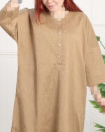 کفتان قاپک دار زنانه زمرد 1818 - Image 6