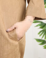 کفتان قاپک دار زنانه زمرد 1818 - Image 4