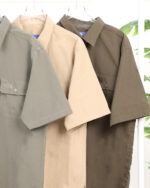 پیراهن کتان لینن  NORTH FACE دوجیب 1806 - Image 2