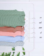تاپ حلقه ای راه راه زنانه 1768 - Image 5