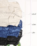 كراپ نيم تنه بغل چاكدار زنانه 1828 - Image 3