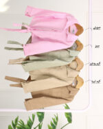 شومیز نخی گره ای دخترانه 1839 - Image 3