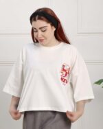 کراپ چاپی 86 زنانه 1861 - Image 4
