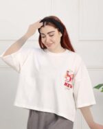 کراپ چاپی 86 زنانه 1861 - Image 5