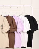 تیشرت آستین چین گلدوزی زنانه 1993 - Image 9