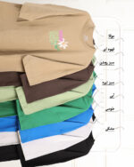 تیشرت لانگ Pretty زنانه 2073 - Image 4