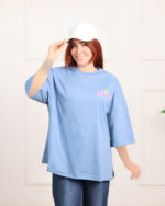 تیشرت لانگ  Lemon زنانه 2092