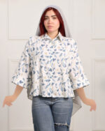 شومیز طرح دار زنانه 2102