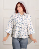 شومیز طرح دار زنانه 2102 - Image 4