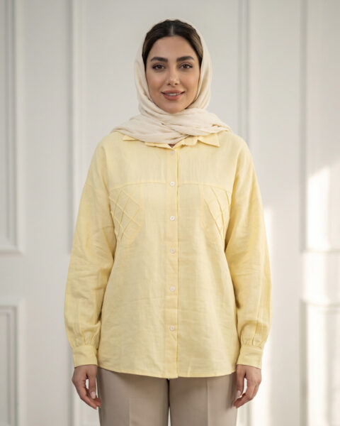 شومیز قواره دار زنانه کادنزا 2058