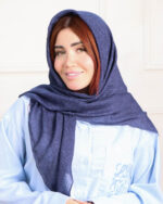 روسری نخی ژاکارد 100 زنانه 2141 - Image 2