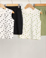 ست تاپ و شلوارک mickey بچه گانه  2181 - Image 8