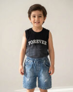 ست تاپ و شلوارک forever بچه گانه 2119