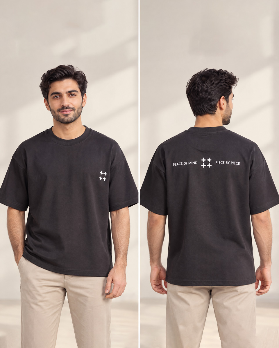 Untitled-2 تیشرت آستین کوتاه PEACE مردانه 2174 - Image 1