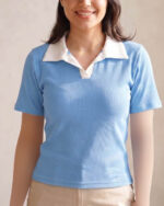 پولوشرت فانریپ رنگی زنانه 2122 - Image 3