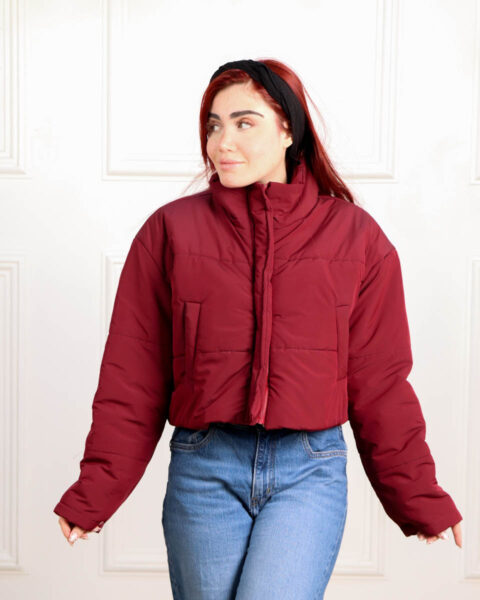 کاپشن کوتاه یقه شکاری تی سی زنانه 2278